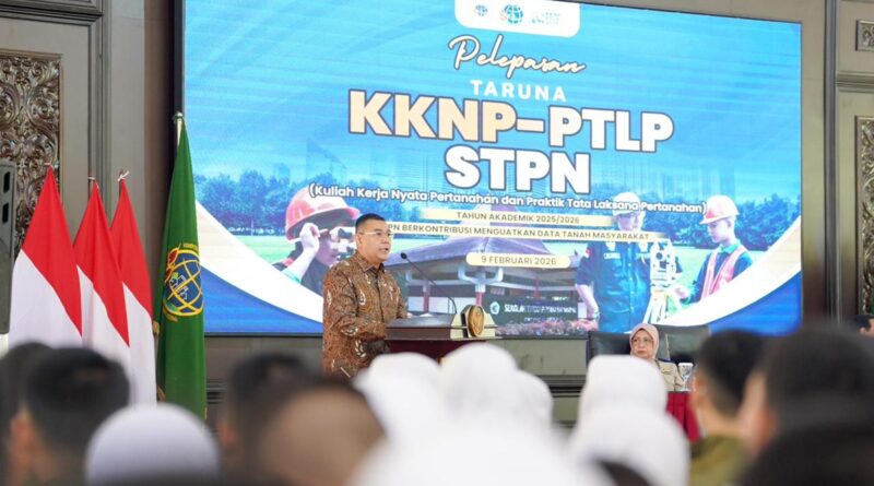 Taruna STPN Diterjunkan ke Aceh–Sumut, Pulihkan Arsip Pertanahan Pascabencana