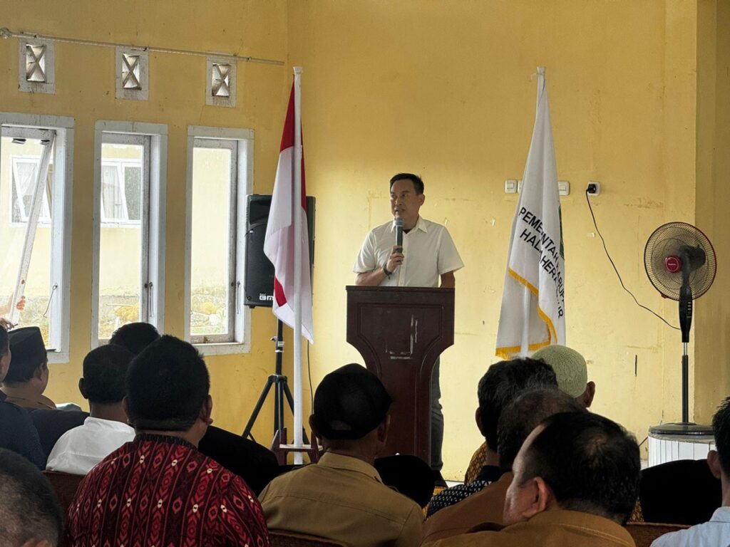 Sambutan Sekda Haltim di Musrenbang