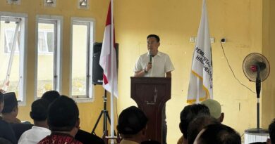 Sambutan Sekda Haltim di Musrenbang