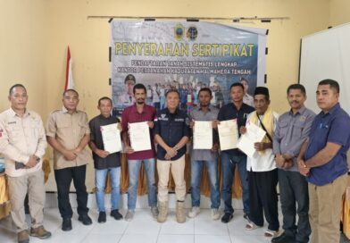 336 Sertipikat Dibagikan ke Warga Halteng, Target 100% Tanah Bersertifikat pada 2027
