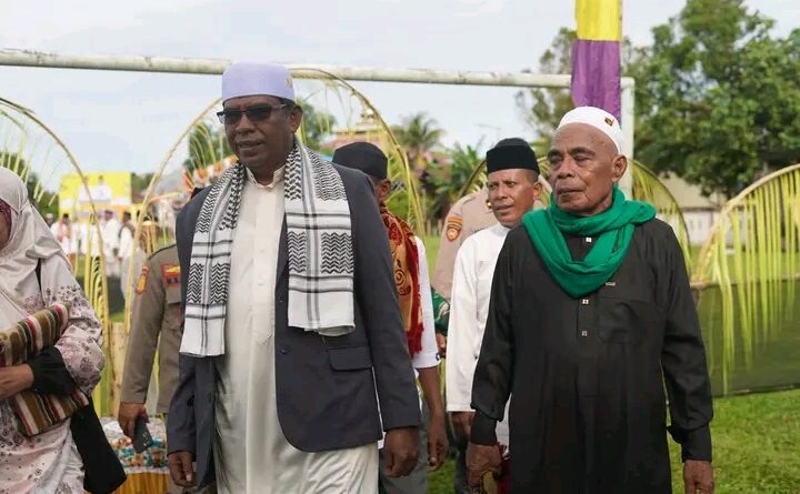 Jadi Imam & Khatib Idul Adha di Dokulamo, Begini Pesan Kuat Wabup Halut