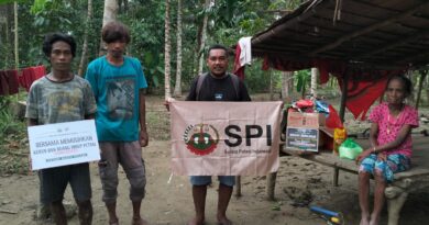 Jeritan Petani Subaim: Terdampak Banjir Lumpur, SPI Haltim Salurkan Bantuan