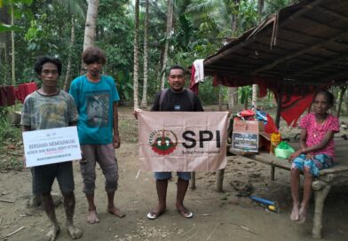 Jeritan Petani Subaim: Terdampak Banjir Lumpur, SPI Haltim Salurkan Bantuan
