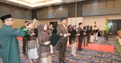 23 Dokter Baru Unkhair Resmi Disumpah, Sonia Buyung Cetak Nilai Nasional 99,3