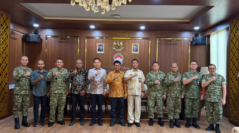 Pemkab Haltim Jajaki Kerja Sama dengan Unhan RI untuk Pembangunan Sekolah Vokasi