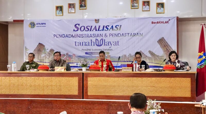 ATR/BPN Tegaskan: Pendataan Tanah Ulayat Bukan Pengambilalihan, Tapi Perlindungan Hak Adat