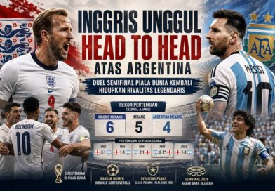 Inggris vs Argentina di Semifinal Piala Dunia 2026: Statistik Unggul, Tapi Trauma Sejarah Belum Hilang