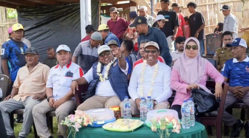 Meriah! Wabup Halut Buka Turnamen Pemuda Cup I 2026, Ratusan Warga Padati Stadion Tabatuku