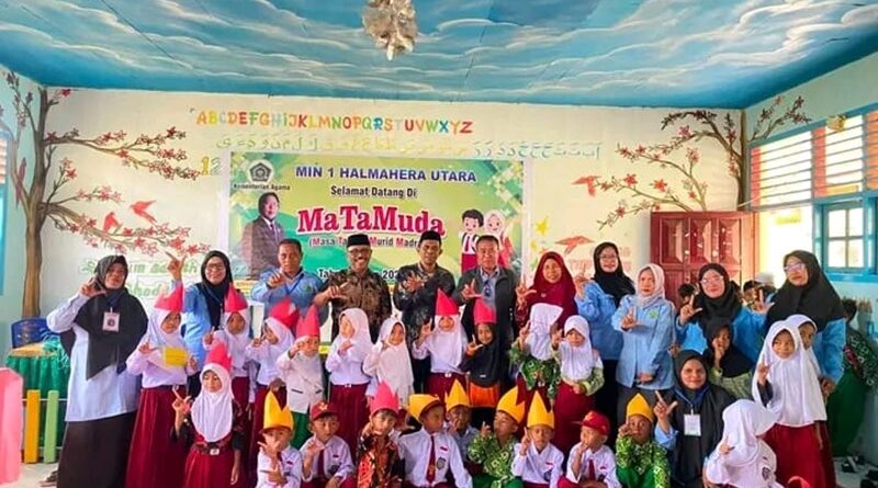 Kunjungi Madrasah di Galela, Kemenag Halut Soroti Pentingnya MATAMUDA