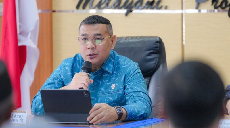 Wamen ATR/BPN Tegaskan Pelayanan Harus Profesional & Transparan, Soroti Peran Penting Loket Informasi
