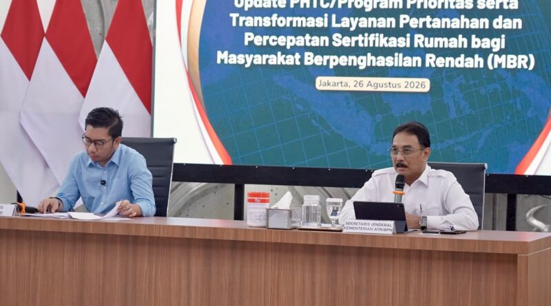 ATR/BPN Luncurkan 3 Transformasi Layanan, Urus Tanah Kini Bisa Lebih Cepat dan Bebas Pungli