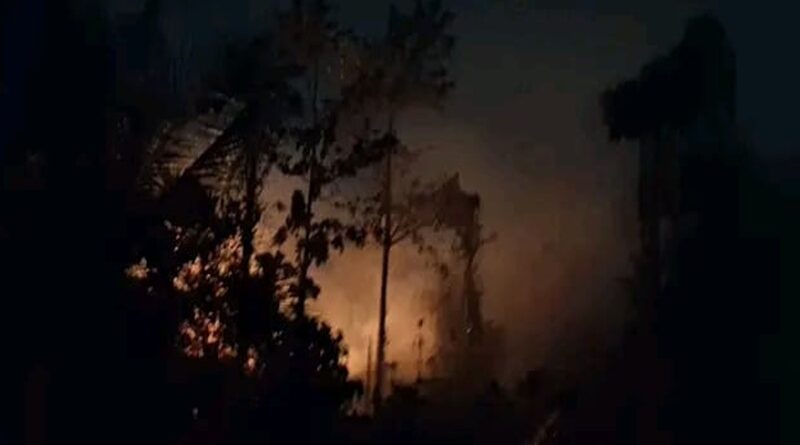 Kebakaran Meluas di Galela, Kebun Warga Hangus hingga Dekati Permukiman