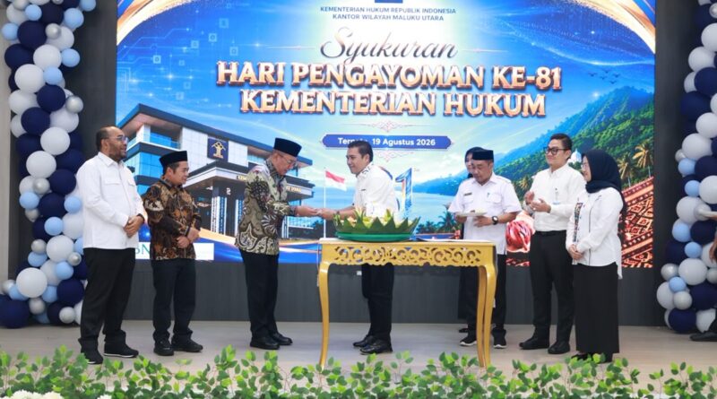 Ternate Borong Penghargaan Hari Pengayoman ke-81, IRH Raih Predikat “Sangat Baik”