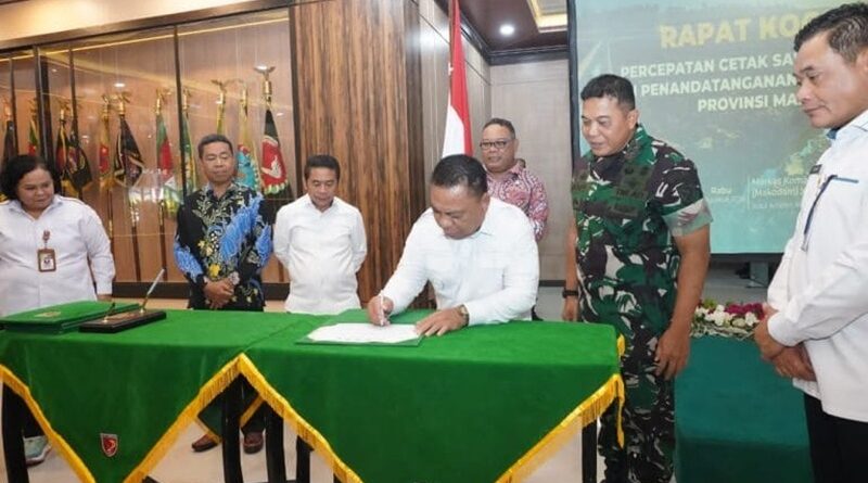 Halut Dapat 1.067 Hektare Cetak Sawah, Bupati Dorong Penambahan hingga 2.980 Hektare