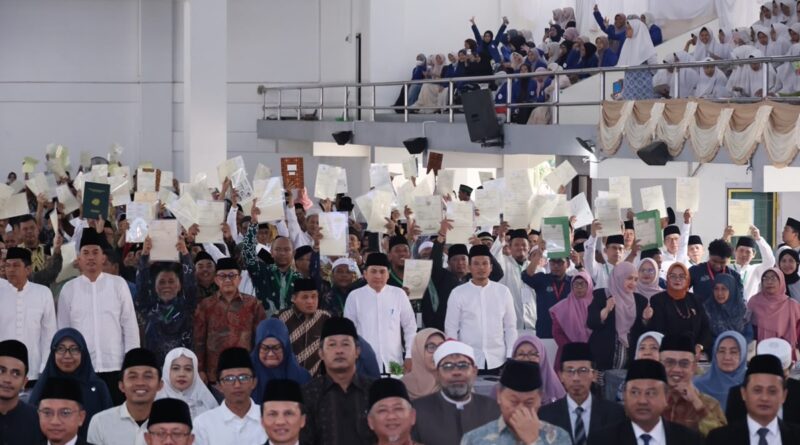 Tanah Wakaf Masjid Puluhan Tahun Akhirnya Bersertipikat, ATR/BPN Targetkan 100 Persen pada 2028