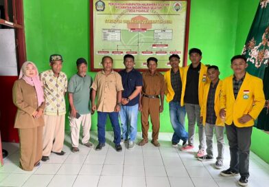 6 Bulan di Desa Pigaraja, 5 Mahasiswa Unkhair Bantu Benahi Data Desa