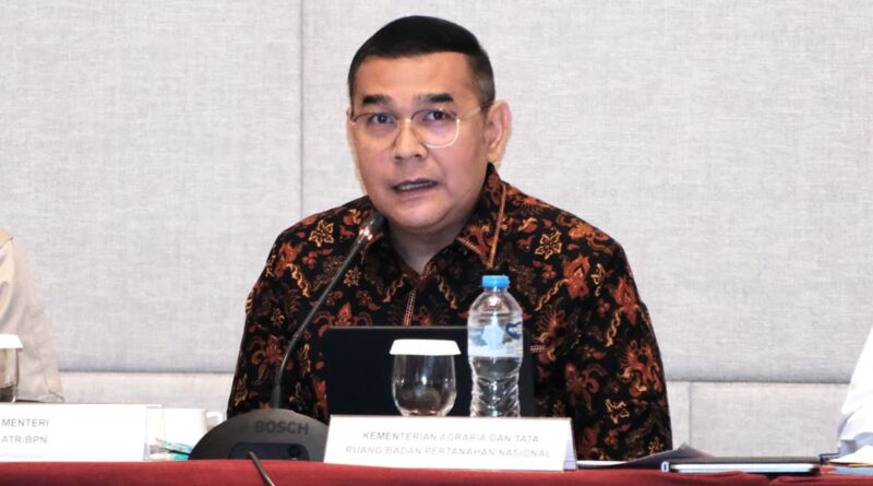 RUU Reforma Agraria Masuk Tahap Penting, ATR/BPN Bahas 575 Masalah Agraria