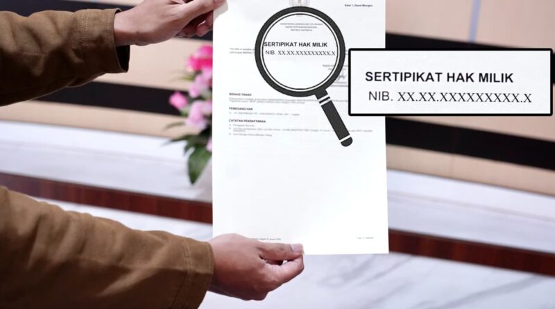 Beda Sertipikat Analog dan Elektronik, Ini Arti 14 Digit NIB-El yang Wajib Dipahami