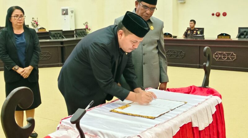 KUA-PPAS Perubahan 2026 Disepakati, Anggaran Halut Tembus Rp1,1 Triliun