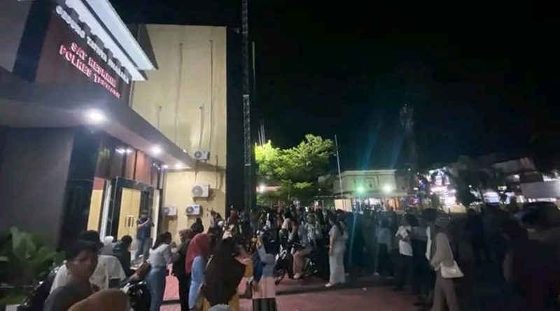 Ratusan Member Geruduk Polres Ternate, Owner Zahra Berkah Diperiksa Polisi