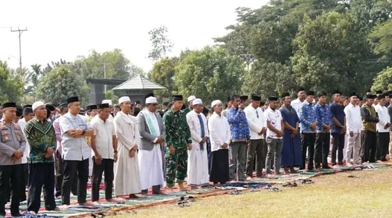 Kemarau Panjang Melanda Halut, Pemda dan Warga Gelar Shalat Istisqa