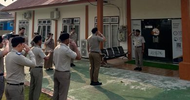 Bukan Sekadar Apel Pagi, Gad Momole Ingatkan Pegawai BPN Halteng soal Kebersihan