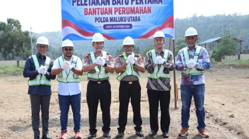 Polda Malut Bangun 203 Rumah Dinas untuk Personel
