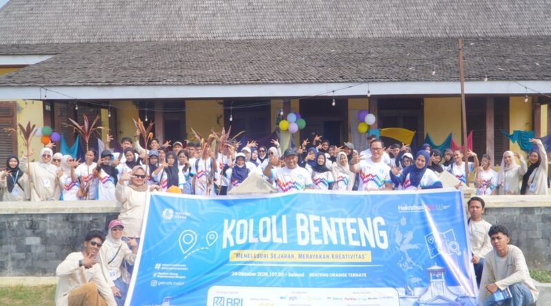 Kololi Benteng Warnai Hekrafnas 2026, Gekrafs Malut Angkat Potensi Budaya Ternate