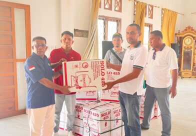 PT Kalpika Wanatama Salurkan 70 Alat Pemadam Karhutla ke BPBD Taliabu