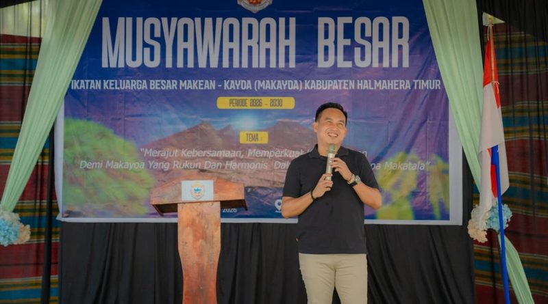 Tutup Mubes IKB Makayoa Haltim, Sekda Ricky Dorong Organisasi Selaraskan Program dengan Pemda